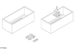 Duravit Toebehoren - Badondersteuning Voor D-Code Bad, 1700x700 Mm 790472000000000 -Badkamer Paradijs 84021e36411c17f19fa2eaed