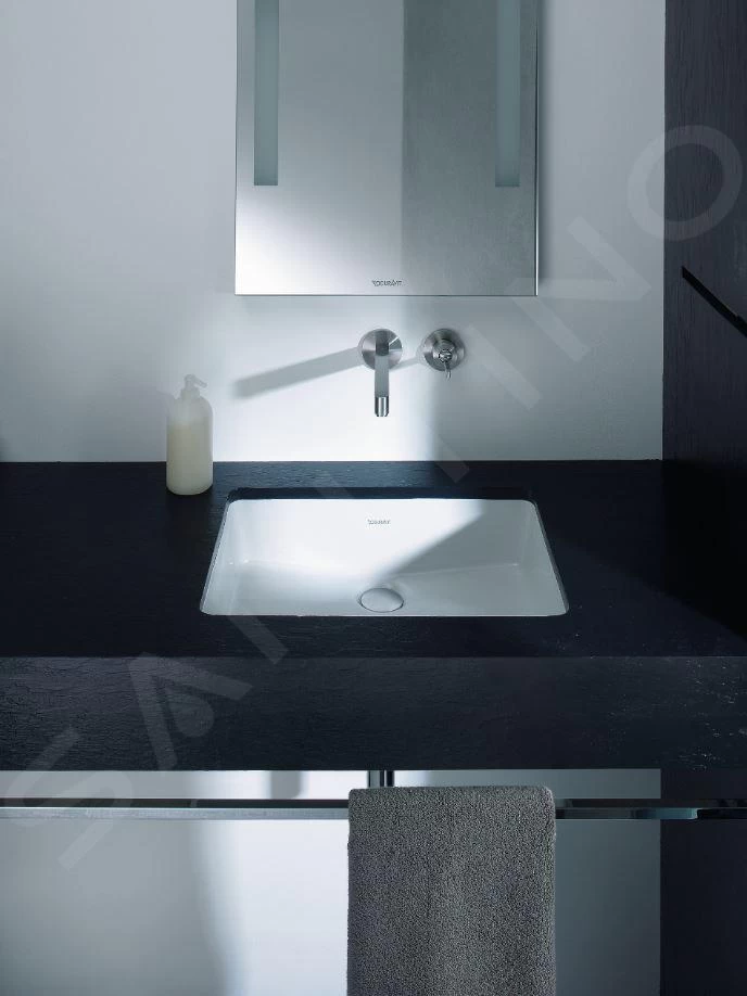 Duravit Vero - Inbouw Wastafel 485x315 Mm, Met WonderGliss, Alpine Wit 03304800001 5 Duravit Vero - Inbouw Wastafel 485x315 Mm, Met WonderGliss, Alpine Wit 03304800001 - Afbeelding 3