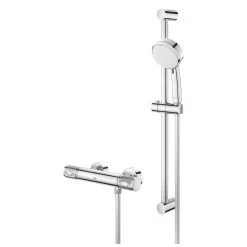 Grohe Grohtherm 1000 Performance - Douchekraan Met Thermostaat Opbouw, 2 Jets, Chroom 34783000 17 Grohe Grohtherm 1000 Performance - Douchekraan Met Thermostaat Opbouw, 2 Jets, Chroom 34783000 -Badkamer Paradijs 88445ba33268b0eb81d00f77