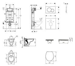 Geberit Kombifix - Set Voorwandinstallatie, Closet Alpha Met WC-zitting, SIGMA01 Bedieningsknop, Alpine Wit 110.302.00.5 ND1 11 Geberit Kombifix - Set Voorwandinstallatie, Closet Alpha Met WC-zitting, SIGMA01 Bedieningsknop, Alpine Wit 110.302.00.5 ND1 -Badkamer Paradijs 887f8a8ca523b4e28746bbee