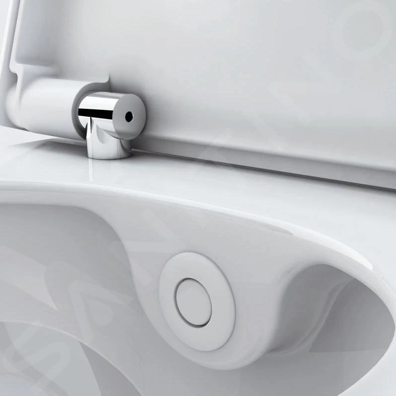 Tece TECEone - Wandcloset Met Douchefunctie, Voor Koud Water, Rimless, Wit 9700201 6 Tece TECEone - Wandcloset Met Douchefunctie, Voor Koud Water, Rimless, Wit 9700201 - Afbeelding 4