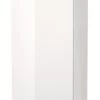 Duravit L-Cube - Hoge Badkamerkast 1320x500x363 Mm, Links, Glanzend Wit LC1179L2222