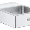 Grohe Selection Cube - Glas/zeephouder, Chroom 40865000 2 Grohe Selection Cube - Glas/zeephouder, Chroom 40865000 -Badkamer Paradijs 8abdbbd58245f460434ca23a