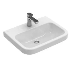 Villeroy & Boch Architectura - Wastafel 600x470 Mm, Zonder Overloop, 1 Kraangat, CeramicPlus, Alpine Wit 418861R1 -Badkamer Paradijs 8c65c9667d6577644f56a591