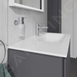 Duravit ME By Starck - Wastafel Asymmetrisch 830x490 Mm, Met Kraangat Rechts, Wit 2346830000 -Badkamer Paradijs 8cd5ba71bcb485a1ff7b3591