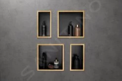 Hansgrohe XtraStoris Individual - Inbouwnis Met Designlijst, 300x150x100 Mm, Mat Zwart/gepolijst Goud 56095990 9 Hansgrohe XtraStoris Individual - Inbouwnis Met Designlijst, 300x150x100 Mm, Mat Zwart/gepolijst Goud 56095990 -Badkamer Paradijs 8ec7d445f4058695244f55f9 2