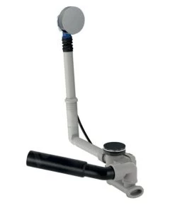 Geberit Toebehoren - Afvoer- En Overloopgarnituur, Lengte 260 Mm, Afbouwset, Chroom 150.520.21.6