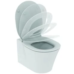 Ideal Standard ProSys - Toiletset- Inbouwreservoir, Closet, WC-zitting Connect Air, Oleas M2 Bedieningsplaat, Aquablade, SoftClose, Mat Chroom ProSys80M SP92 -Badkamer Paradijs 8f3de3be8036da0b0edeb585