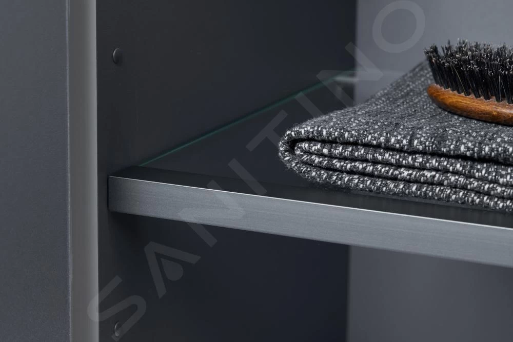 Duravit L-Cube - Hoge Badkamerkast 1320x500x363 Mm, Links, Glanzend Wit LC1179L2222 7 Duravit L-Cube - Hoge Badkamerkast 1320x500x363 Mm, Links, Glanzend Wit LC1179L2222 - Afbeelding 5