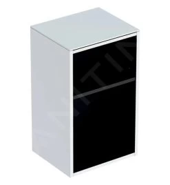 Geberit Smyle Square - Zijkast, Open, Glanzend Wit 500.358.00.1