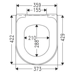 Villeroy & Boch Avento - WC-zitting, SoftClose, Alpine Wit 9M77C101 -Badkamer Paradijs 936c04e95cd3cbebfa65b6ff
