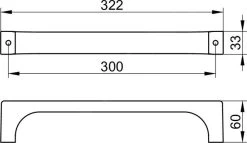 Keuco Edition 11 - Handgreep, Lengte 300 Mm, Chroom 11107010000 -Badkamer Paradijs 94c58185666e93308cc83c30