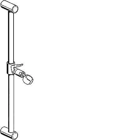 Hansa Jet - Glijstang 900 Mm, Chroom 04480100 5 Hansa Jet - Glijstang 900 Mm, Chroom 04480100 - Afbeelding 3