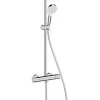 Hansgrohe Crometta - Showerpipe S 240 Doucheset Met Thermostaat, EcoSmart 9 L/min, Chroom 27268000 1 Hansgrohe Crometta - Showerpipe S 240 Doucheset Met Thermostaat, EcoSmart 9 L/min, Chroom 27268000 -Badkamer Paradijs 9907741a7cce54c94a626767