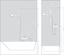 Hansgrohe Raindance Select E - 120 Doucheset Met Ecostat Select Thermostaat, 3 Jet, Chroom 27039000 -Badkamer Paradijs 9987e0504f7f959b3293db2f