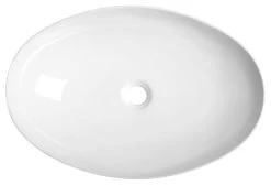 Sapho Wastafels - Pera Wastafel 625x420 Mm, Zonder Kraangat, Zonder Overloop, Wit AR457 -Badkamer Paradijs 9a3e5984bc4e2174ca4b878a