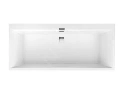 Villeroy & Boch Squaro Edge 12 - Bad Duo, 1700x750 Mm, Quaryl, Wit UBQ170SQE2DV-01