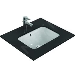 Ideal Standard Connect - Onderbouwwastafel, 500x380 Mm, Met Overloop, Wit E505801 -Badkamer Paradijs 9c1b84db89f137a5ab263c43