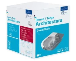 Villeroy & Boch Architectura - Wandcloset, SoftClose WC-zitting, Rimless, Met CeramicPlus, Alpine Wit 5684HRR1 -Badkamer Paradijs 9cb8ee995a8deba191a00b4d