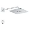 Grohe Rainshower SmartConnect - Hoofddouche 310 Cube 9,5 L/min Met Douchearm En Afstandbediening, 2-jets, Chroom 26642000 -Badkamer Paradijs 9e5f5f48e885f5ab33420889