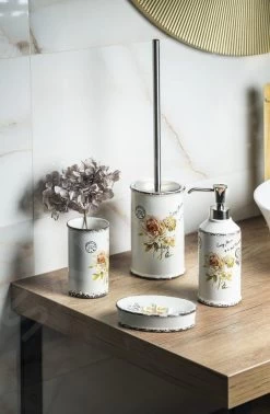 Sapho Gedy Clothilde - Staande Closetborstel, Wit CI3302 -Badkamer Paradijs 9f737f956841be3444ba27c6