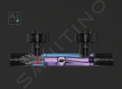 Ideal Standard CeraTherm - T25 Doucheset Met Thermostaat 200 Mm, 3 Stralen, Chroom A7208AA -Badkamer Paradijs PHOTO 266