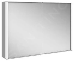 Keuco Royal Match - Spiegelkast Met LED-verlichting, 1000x700x160 Mm, Zilver Geanodiseerd 12803171311