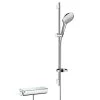 Hansgrohe Raindance Select S - Douucheset Met Thermostaat, 150 Mm, 3jet, Wit/chroom 27037400 2 Hansgrohe Raindance Select S - Douucheset Met Thermostaat, 150 Mm, 3jet, Wit/chroom 27037400 -Badkamer Paradijs a0928ca21372a3c329dc7760