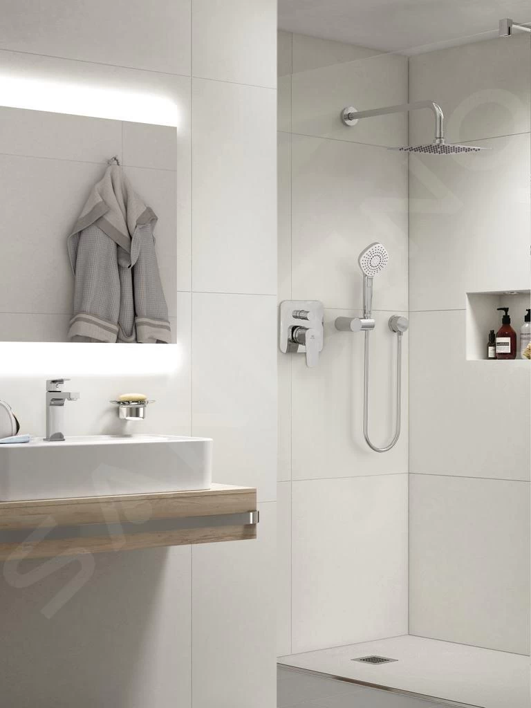 Ideal Standard Idealrain Evo Jet - Doucheset Met Handdouche, 3-jets, Douchehouder En Doucheslang, Chroom B2619AA 6 Ideal Standard Idealrain Evo Jet - Doucheset Met Handdouche, 3-jets, Douchehouder En Doucheslang, Chroom B2619AA - Afbeelding 4