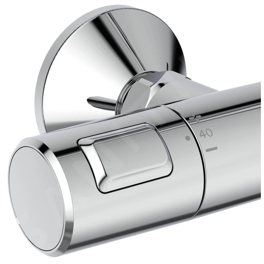 Ideal Standard CeraTherm - Doucheset Met Thermostaat, 300x200 Mm, 3jets, Chroom A7701AA 5 Ideal Standard CeraTherm - Doucheset Met Thermostaat, 300x200 Mm, 3jets, Chroom A7701AA - Afbeelding 3