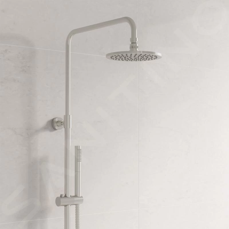 Steinberg 250 - Doucheset Met Thermostaat, Diameter 200 Mm, Geborsteld Nikkel 250 2721 BN 6 Steinberg 250 - Doucheset Met Thermostaat, Diameter 200 Mm, Geborsteld Nikkel 250 2721 BN - Afbeelding 4