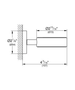 Grohe Essentials - Glas-/zeepschaalhouder, Geborsteld Nikkel 40369EN1 -Badkamer Paradijs a1fb695049c2acafbaff3847 4