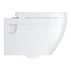 Grohe Solido - Toiletset Met Hangend Toilet + Softclose Wc Bril, Rimless, Arena Cosmopolitan Drukknop, Chroom 39700000 -Badkamer Paradijs a605194bc8405834be3600f0