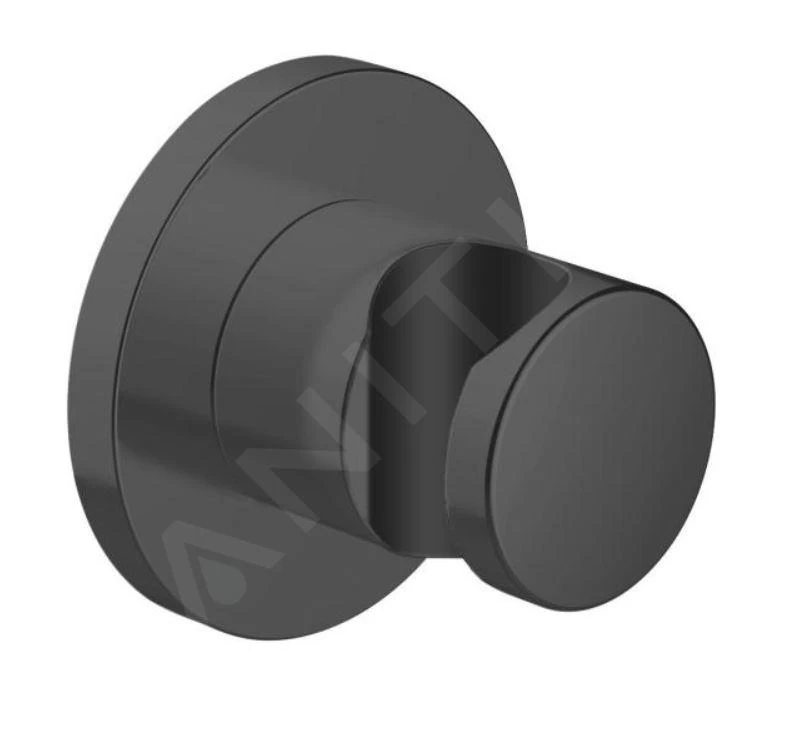 Keuco Edition 400 - Wanddouchehouder, Geborsteld Zwart Chroom 51591130000 3 Keuco Edition 400 - Wanddouchehouder, Geborsteld Zwart Chroom 51591130000