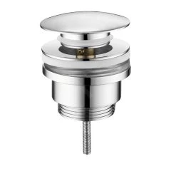 Sapho Toebehoren - Click-Clack Wastafelwaste, Chroom CV1002