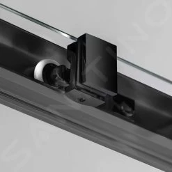 Gelco Sigma - Douchehoek 100x100 Cm, R550, Mat Zwart/helder Glas GS5510B -Badkamer Paradijs aaf354897f118202c5a80010