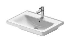 Duravit D-Neo - Wastafel 650x480 Mm, Met Kraangat, Met WonderGliss, Wit 23676500001 -Badkamer Paradijs abcf661452e64ea83b918363