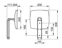 Keuco Make-up Spiegels - Make-up Spiegel, Chroom 17613010000 -Badkamer Paradijs b102a6584cc6c0d82ad7e893