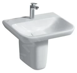 Geberit MyDay - Wastafel, 600x480 Mm, Met KeraTect, Wit 125460600 -Badkamer Paradijs b1498ad1617d43cf37cc49c0