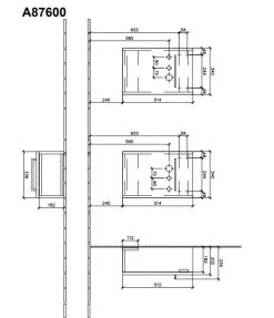 Villeroy & Boch Avento - Wastafelkast, 340x514x202 Mm, 1 Deur, Arizona Oak A87600VH -Badkamer Paradijs b26da3d5d28eb7982f251e6e