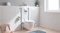 Grohe Solido - Toiletset Met Hangend Toilet + Softclose Wc Bril, Rimless, Arena Cosmopolitan Drukknop, Chroom 39700000 -Badkamer Paradijs b294a2f9b5a1c0105efbc699