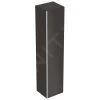 Geberit Acanto - Hoge Badkamerkast 1730x380 Mm, 2 Deuren, Zwart 500.619.16.1 -Badkamer Paradijs b346456043e182f9947a2ec9