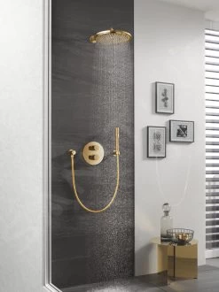 Grohe Rainshower Cosmopolitan - Hoofddouche Cosmopolitan 310 Met Douchearm, 1 Straalsoort, Cool Sunrise 26066GL0 12 Grohe Rainshower Cosmopolitan - Hoofddouche Cosmopolitan 310 Met Douchearm, 1 Straalsoort, Cool Sunrise 26066GL0 -Badkamer Paradijs b37bc6e8008d4624492a1d2b