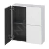 Duravit L-Cube - Zijkast 800x700x243 Mm, 2 Deuren, Wit Mat LC116701818 -Badkamer Paradijs b520b9960a28ceabe9b433f7