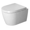 Duravit ME By Starck - Hangend Toilet Compact, Rimless, Met HygieneGlaze, Wit/mat Wit 2530099000 -Badkamer Paradijs b63f8d0ed31be32e48b2c17a 1