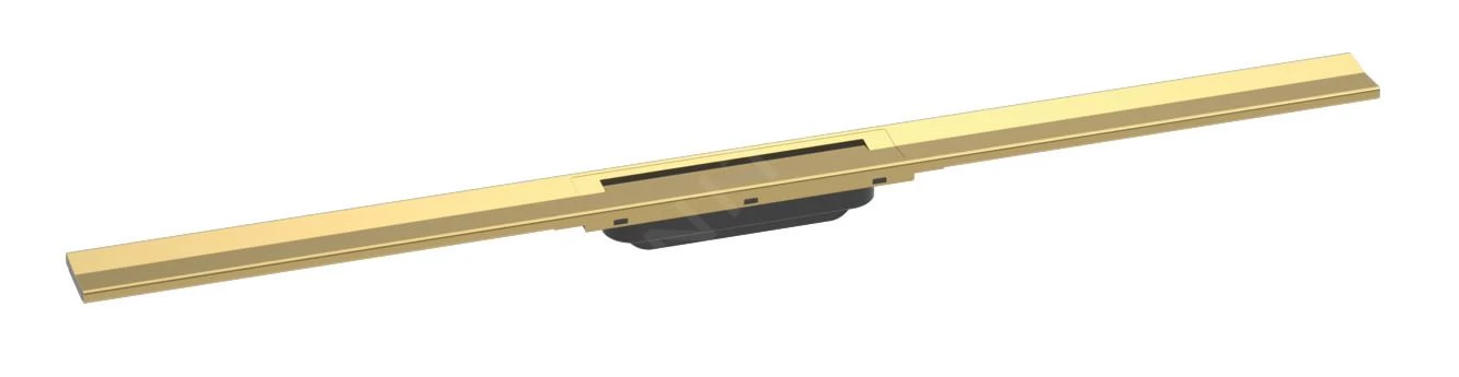 Hansgrohe RainDrain Flex - Douchegoot Met Rvs Rooster 1000, Te Plaatsen In De Ruimte, Inkortbaar, Gepolijst Goud 56046990 3 Hansgrohe RainDrain Flex - Douchegoot Met Rvs Rooster 1000, Te Plaatsen In De Ruimte, Inkortbaar, Gepolijst Goud 56046990