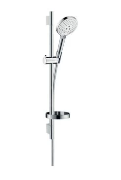 Hansgrohe Raindance Select S - Glijstangset 120 3jet, EcoSmart 9l/min, Wit/chroom 26632400