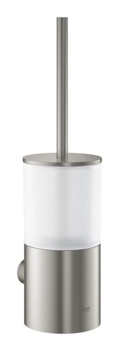 Grohe Atrio - Closetborstelhouder, Glas/supersteel 40314DC3