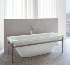 Duravit Xviu - Vrijstaand Bad, 1800x800 Mm, Met Metalen Onderstel, Wit/champagne 700443000B10000 9 Duravit Xviu - Vrijstaand Bad, 1800x800 Mm, Met Metalen Onderstel, Wit/champagne 700443000B10000 -Badkamer Paradijs bd13ea77b759dc1dc740d868