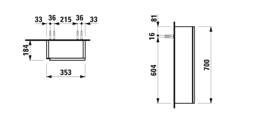 Laufen Lani - Kast 70x35 Cm, 1 Deur, Scharnieren Rechts, Mat Wit H4037021122601 4 Laufen Lani - Kast 70x35 Cm, 1 Deur, Scharnieren Rechts, Mat Wit H4037021122601 - Afbeelding 2